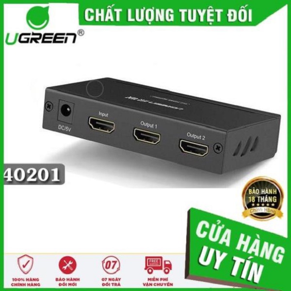 Bộ chia HDMI 1 ra 2 Ugreen 40201